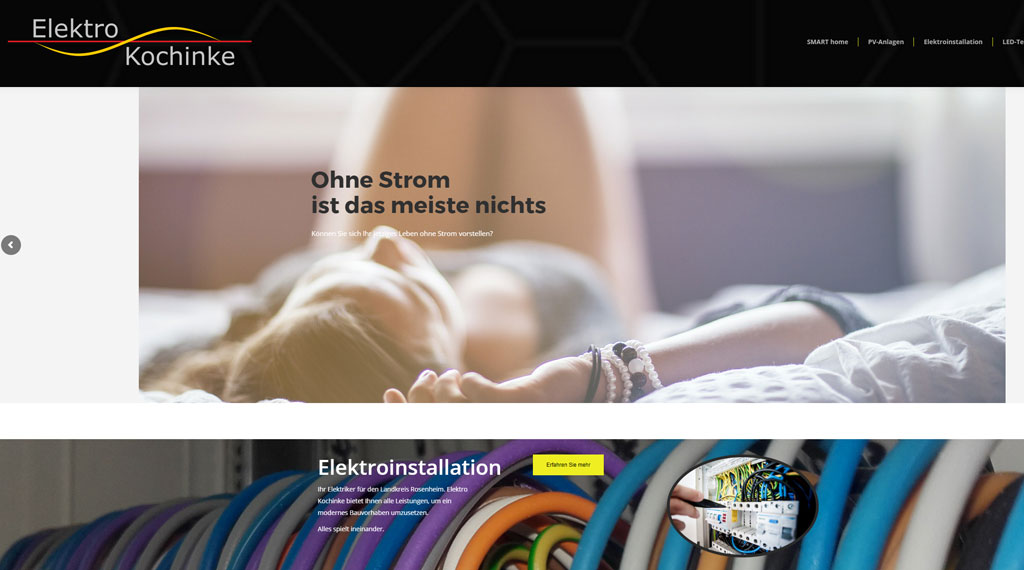Homepage für Handwerker erstellen lassen Aschau im Chiemgau