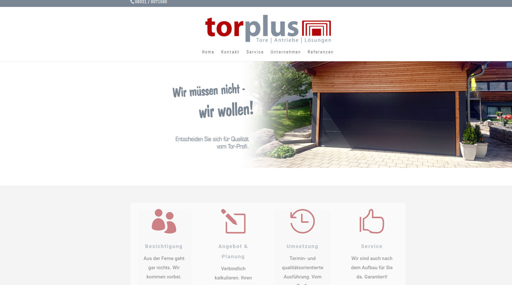 Torplus - Ihr Profi für Toreinbau, Torsanierung und Antriebe